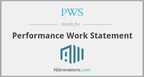 PWS Performance Work Statement