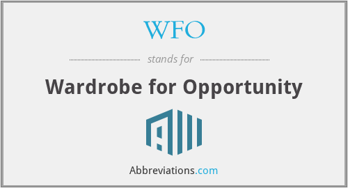 What Is The Abbreviation For Wardrobe For Opportunity