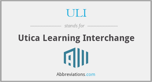 ULI Utica Learning Interchange