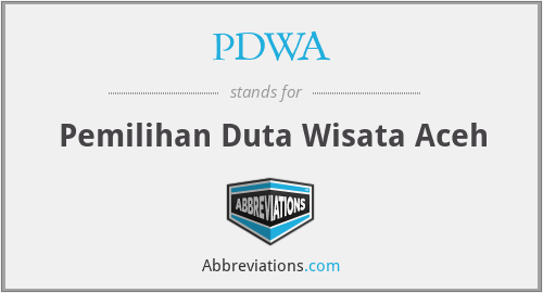 Pdwa Pemilihan Duta Wisata Aceh