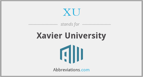  What Does XU Stand For 